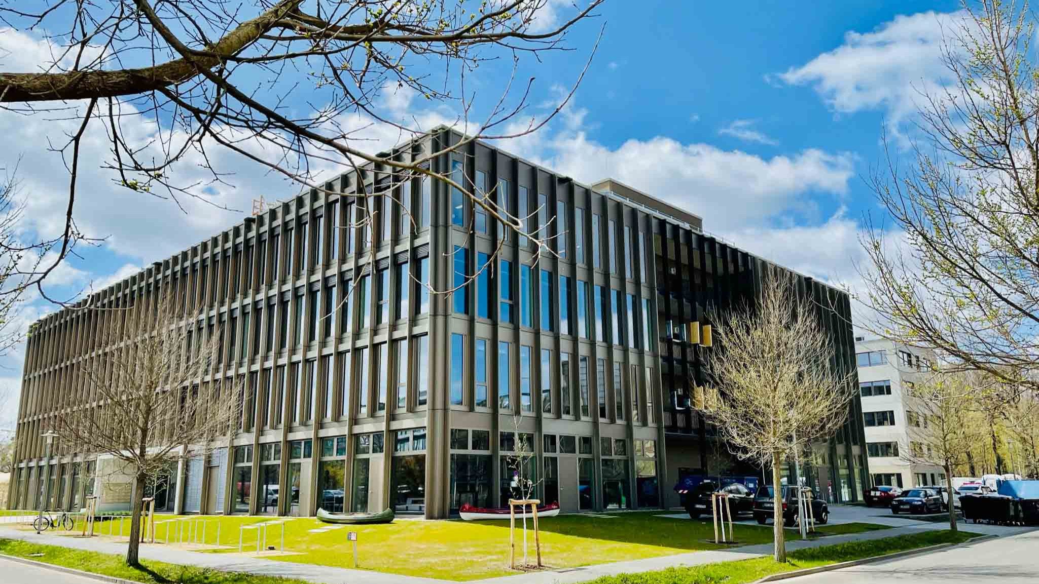 a modern building with a lot of windows